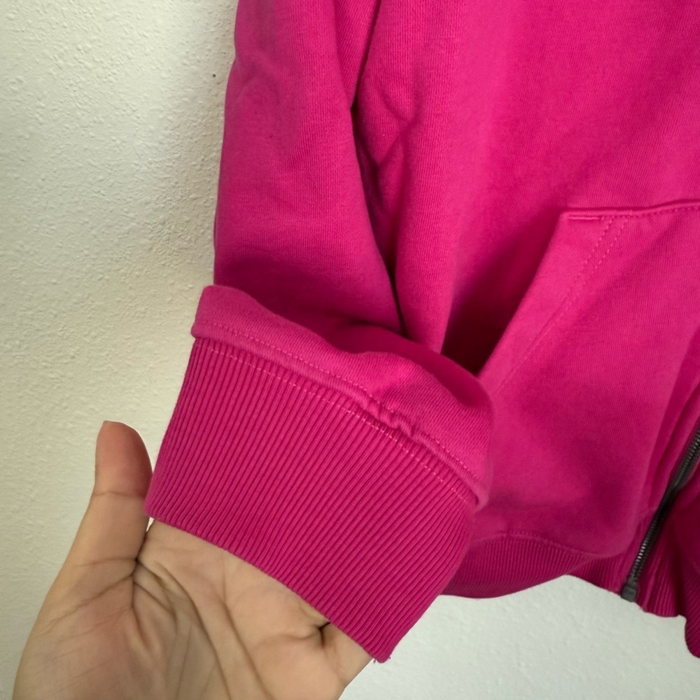 Peloton Zip-Up Hoodie Pink Size M - Picture 6 of 10